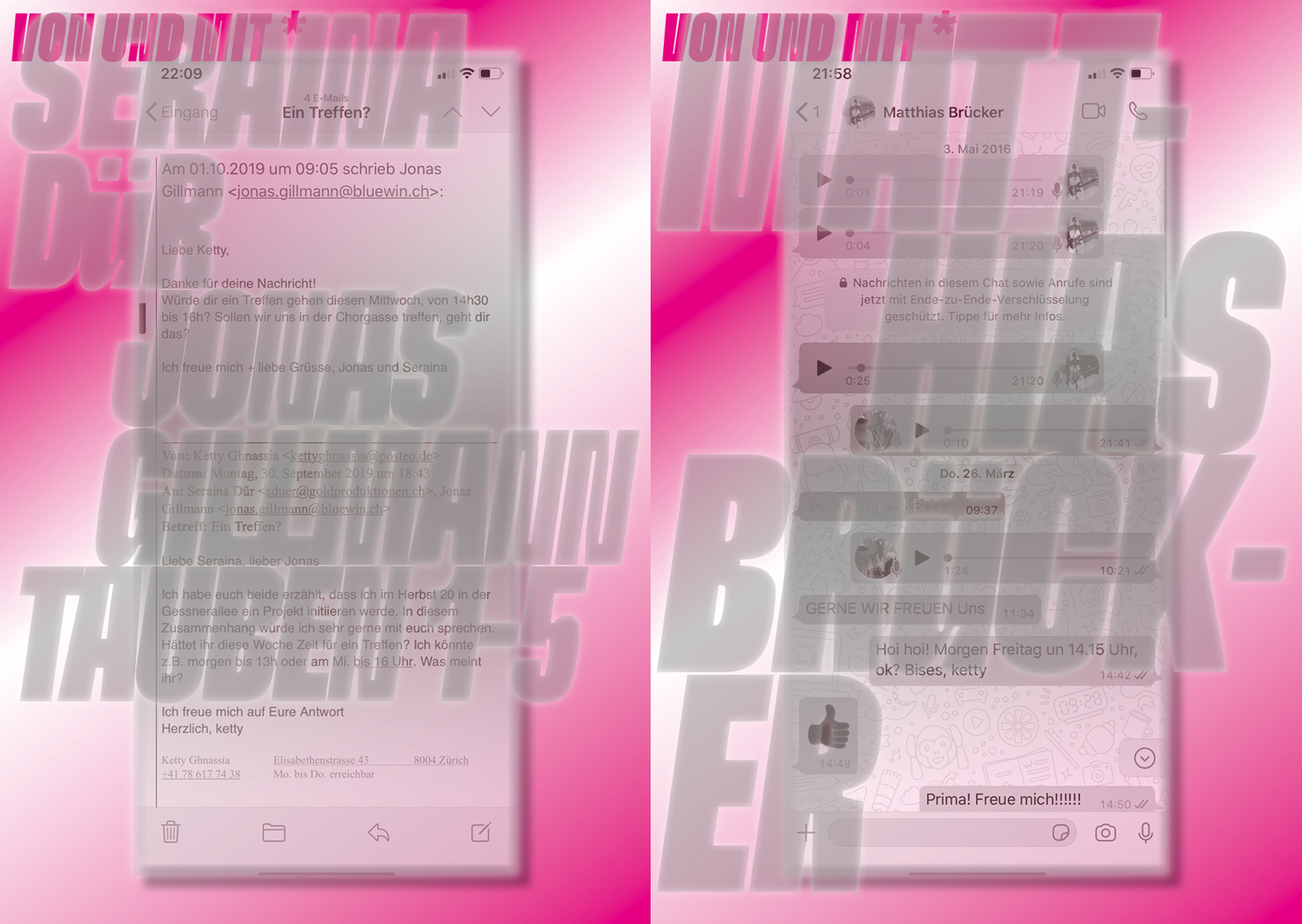 Ketty Ghnassia, Zurich Switzerland