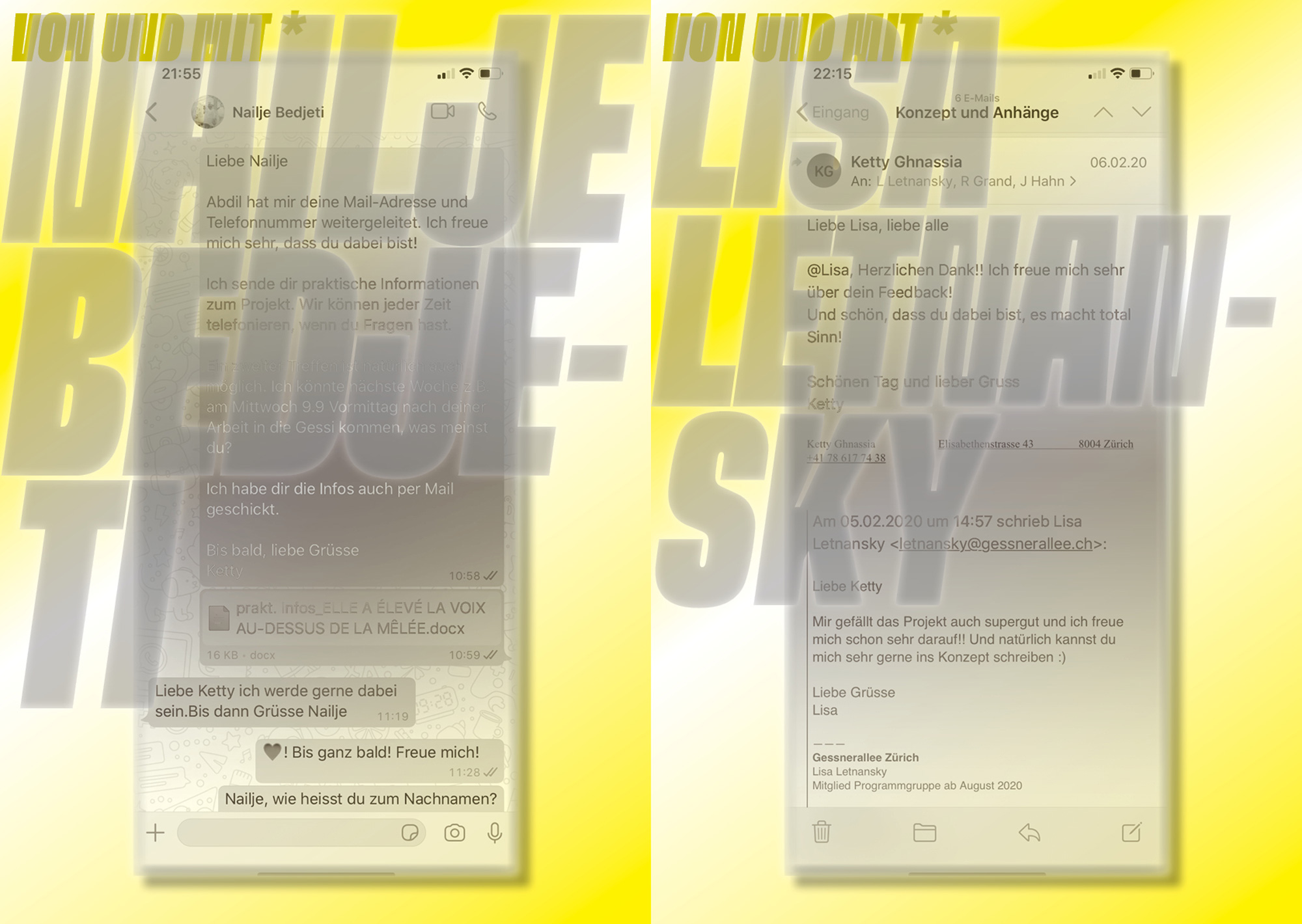 Ketty Ghnassia, Zurich Switzerland